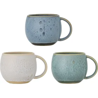 Bloomingville Harriet Tasse 0,42 l Blau 3 St.
