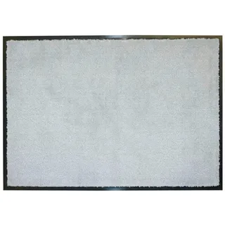 Schöner Wohnen FUßMATTE , Grau , Textil , Uni , rechteckig , 67x150 cm , Bsci , rutschfest, schmutzabweisend , Teppiche und Böden, Schmutzfangmatten, Fußmatten