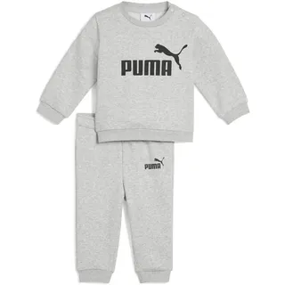 Puma Minicats ESS Crew Set FL INF Gestrickte Anzüge, Light Gray Heather, 104