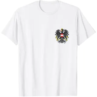 Österreich Fahne Herren Austria Flag Damen Kinder Österreich T-Shirt