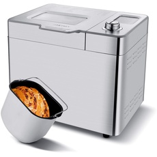 Nictemaw Automatische Brotbackmaschine mit 25 Programmen, Kapazität 500-1000, 500 W