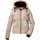Ksw Wmn Ski Qltd Jckt 44 Beige Schwarz