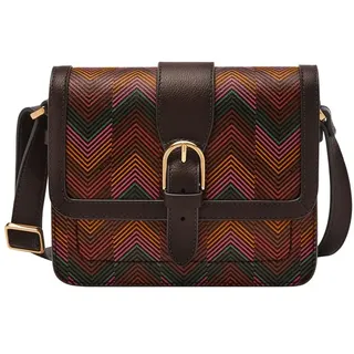 Fossil Zoey Handtasche aus Leder, Baumwolle oder Polyester für Frauen Mehrfach 19.68cm L × 5.71cm W × 15.88cm H