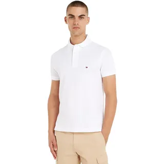 Tommy Hilfiger 1985 Slim Kurzarm-poloshirt White XL