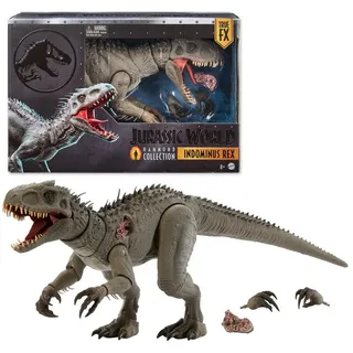 Mattel Jurassic World Hammond Collection Indominus Rex Deluxe Bewegliche Actionfigur groß