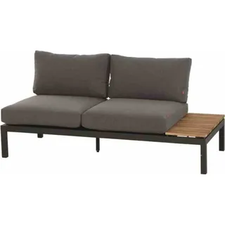 Siena Garden Alvida Modul 2-Sitzer Loungesofa grau