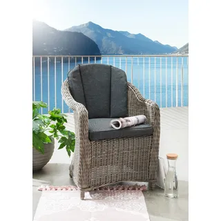Destiny Gartensessel MALAGA 62 x 70 x 83 cm grau 2 St.