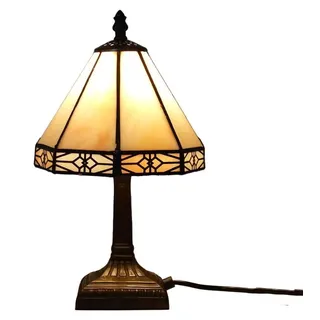 Tiffany-Stil Tischleuchte DANA Nachttischleuchte Deko-Leuchte