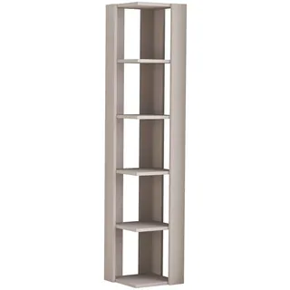 Livetastic Eckregal 34 x 161 x 34 cm Beige