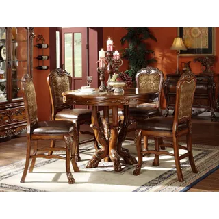 Esstisch Garnitur Stuhl Set 4 Stühle Tisch Esstische Tische Esszimmer Set Rund