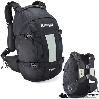 Kriega R25 Rucksack Schwarz