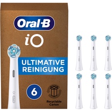 Bild Oral-B iO Ultimative Reinigung Aufsteckbürsten für elektrische Zahnbürste, 6 Stück(e) Weiß