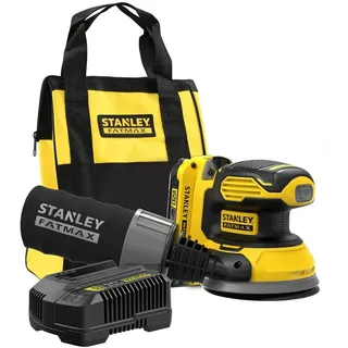 Stanley SFMCW220D1S Akku-Exzenterschleifer inkl. Staubfangsack