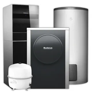 Buderus WLW196i.2-6 AR TP120 S+ Wärmepumpen-Paket 6 kW