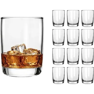 LIBBEY 70789 Trinkglas/Rocks "HEAVY BASE", 237 ml, 12er Set