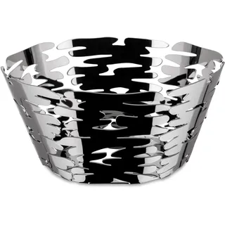 Alessi Barket BM10/21 - Design Korbschale mit durchgebrochener Verzierung, 18/10 Edelstahl,