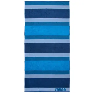 Dyckhoff Sauna Stripe Saunatuch 100 x 200 cm blau