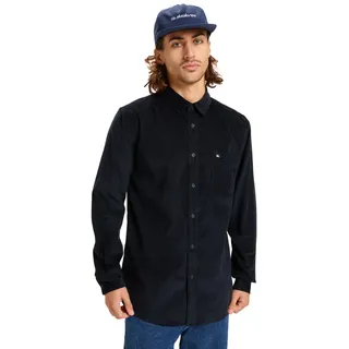 QUIKSILVER Smoke Trail Cord Langarmhemd - Black - L