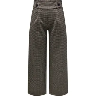 Jdy Damen JDY geggo Mia Long Check Pant Jrs Noos Hose, Cobblestone, XS EU