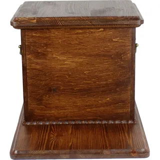 Braunes Pferd "Urn for horse ashes, personalized urn with a horse bust, large box for horse ashes by Art-Dog" "Urne für Pferdeasche, personalisierte Urne mit einem Pferdebüste, große Box für Pferdea