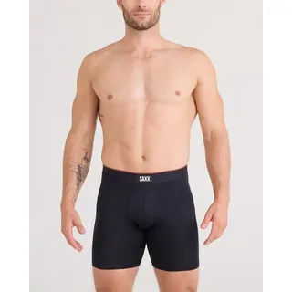SAXX Multi-sport Mesh Boxershorts Black M 2er Pack