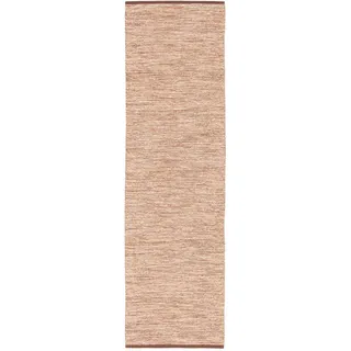 Pergamon Baumwolle Kelim Teppich Läufer Easy , Beige , Textil , 70x250 cm , Teppiche und Böden, Teppiche, Teppichläufer, Läufer
