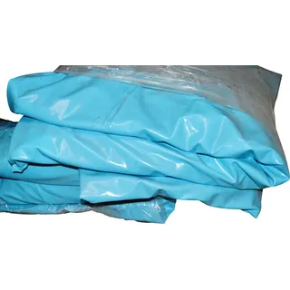 Poolfolien.eu Poolfolie Oval 640 x 370 x 120 cm blau