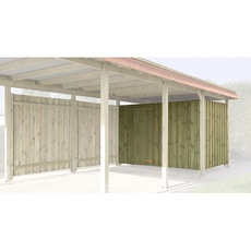 Bild Geräteraum für Carport Eifel 288 x 199 cm 600.0700.030.00