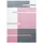 Flachwebeteppich Pink 140x200cm
