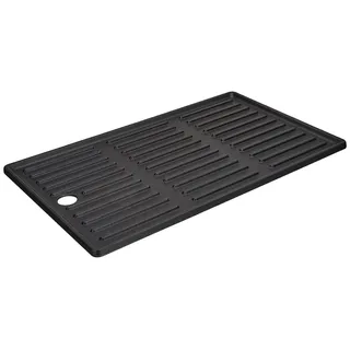 Char-Broil Grillplatte 26 x 43 cm Gusseisen schwarz