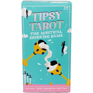 GR Gift Republic Gift Republic Tipsy Tarot Mystisches Trinkspiel für Frauen - Enthüllen Sie Ihr betrunkenes Schicksal - Partyspaß für Erwachsene