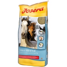 JOSERA Joker Mineral (1 x 4 kg) | Premium Pferdefutter für alle Rassen in jeder Lebensphase | optimale Gesamtlösung | Starke Knochen & Gelenke | Mineralfutter Pferde | 1er Pack