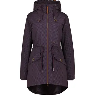 alife and kickin CharlotteAK B Parka Damen Winterjacke, gefütterte Jacke - Violett