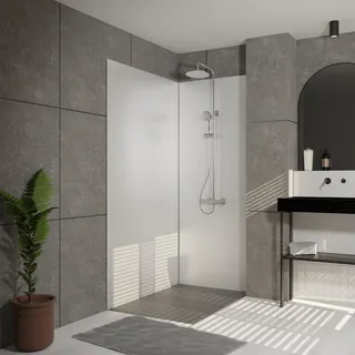 Marwell Duschrückwand "Urbanox" Set bestehend aus: 2 Paneele 90 x 210 cm, weiß