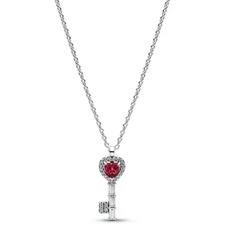 Pandora 394392C01-45 Rot / Kristall, Silber
