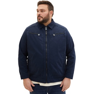 TOM TAILOR Herren 1037016 Plussize Jacke, 10668 - Sky Captain Blue, XXL