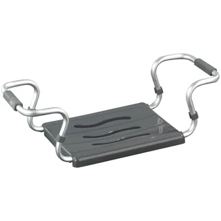 Wenko Badewannensitz Secura Silber ausziehbar 55-65 cm 120 kg Tragkraft