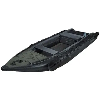 Savage Gear E-rider 330 Carbon Optix Schlauchboot - Black / Orange - One Size