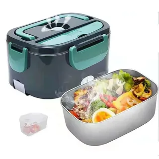 Elektrische Lunchbox - 1,5L Warmhalte-Dose - 80W Schnellheizung - 220V - Speisebehälter mit Warmhaltefunktion für Zuhause und Büro