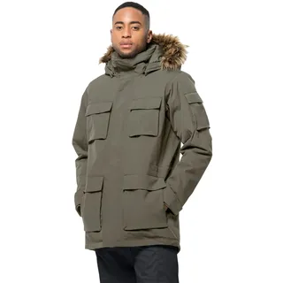 Jack Wolfskin Herren Glacier Canyon Parka, dusty olive, XXL EU