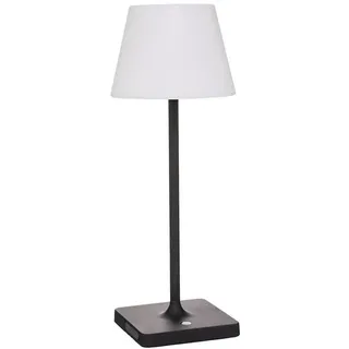 Atmosphera Createur d ́interieur Gartenlampe Rony 39 cm , Schwarz , Metall , LED integrated , 15.5x39x15.5 cm , Lampen & Leuchten, Außenbeleuchtung, Außenleuchten