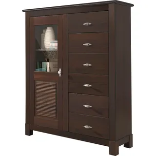 OTTO home Rauna 111,5 x 136 x 38 cm Dunkelbraun