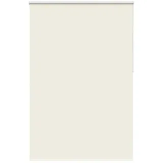 vidaXL Verdunkelungsrollo Cremeweiß 165x210cm Stoffbreite 161,6cm, Rollo, Klemmfix, Thermorollo, Verdunklungsrollo, Klemmrollo, Fensterrollo