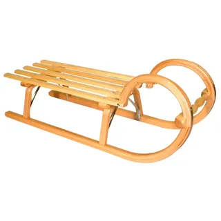 Ress Schlitten/Hörnerrodel Lattensitz - Schlitten - beige-sand|weiß