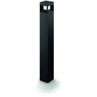 Philips Wegeleuchte Aluminium/Kunststoff/Metall 77,0 cm 1x8 W Schwarz