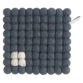 Filz Deko Untersetzer Topfuntersetzer quadratisch reiner Wollfilz - Aveva - 1