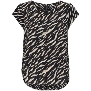 Only Onlvic S/S AOP Top Noos Braun 34