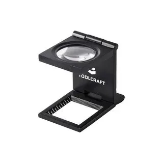 TOOLCRAFT TO-10182525 Fadenzähler Vergrößerungsfaktor: 6 x Linsengröße: (Ø) 28 mm
