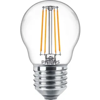 Philips LED Tropfenlampe P45 76317600 4,3 W E27 warmweiß 8 cm