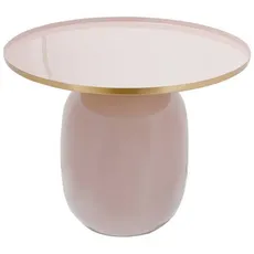 Bild Beistelltisch Art Deco 525«, Dekorativ, glanzvolle Lackierung, stilvolles Design, rosa